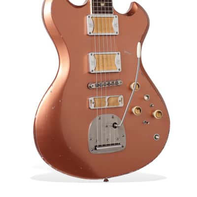 Ronin Guitars Stormcrow, 2019, Suntan Copper w/ Kill Switch & behind the bridge Single Foil. *Optional Black Pickguard Included* image 2