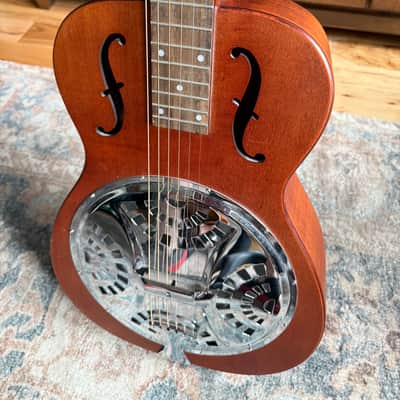 Epiphone Dobro Hound Dog Squareneck 2009 - Present - Vintage Brown image 11