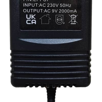 Power Supply Replacement for Kurzweil Rumour Stereo Reverb Adapter Ac 9V 2000Ma