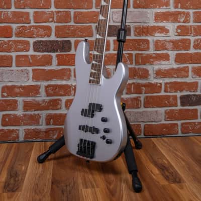 Jackson X Series David Ellefson 30th Anniversary Concert Bass CBX IV Quicksilver 2025 w/Hardshell Case image 5