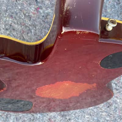Guild M75 BLUESBIRD 1972 - Cherry Red image 15