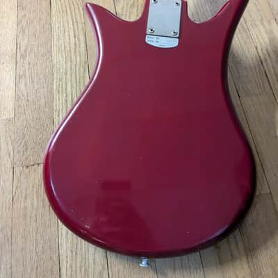 Teisco Tulip 60s - Red/sunburst image 7