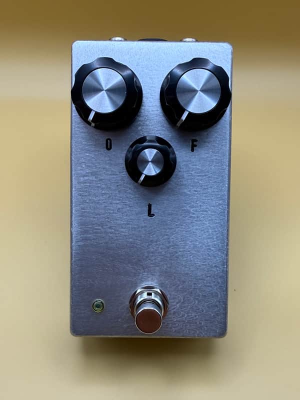 RCO Pedals Underworld Fuzz (Chthonic build) 2026 - Raw aluminum with black knobs image 1