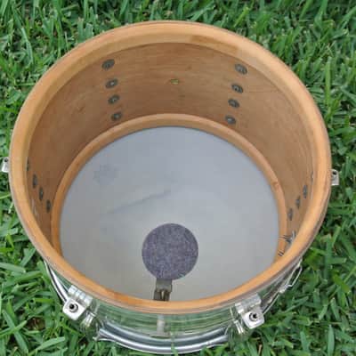 1960's Ludwig Drum Co. 13" CLASSIC TOM in SKY BLUE PEARL for YOUR DRUM SET! RM35 image 3