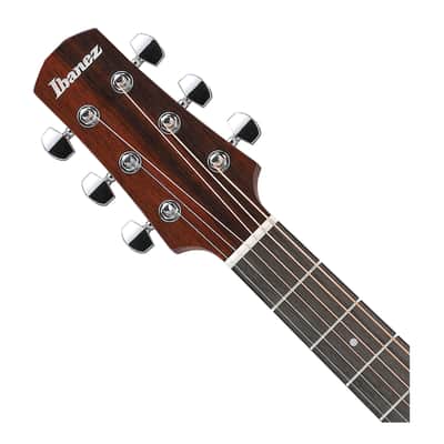 Used Ibanez AAD51LCE Left Handed A/E Guitar - Dark Violin Sunburst High Gloss image 4