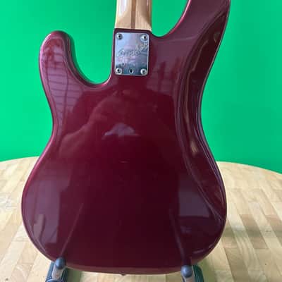 Fender Precision Bass Plus USA Midnight Wine w/ Lace Sensor P/J Pickups & Badass Bridge 1990 image 7