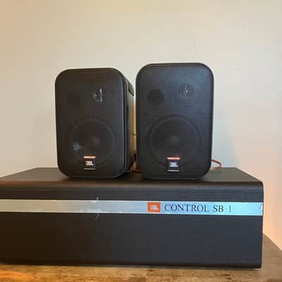 JBL Control SB1 Subwoofer & Control 1 Monitor Speakers | Reverb