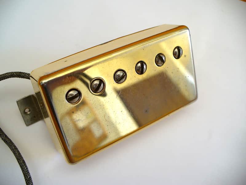Gibson Patent stamped T Top humbucker 1974 - Gold image 1