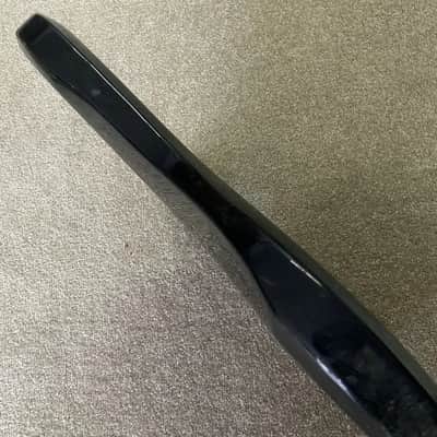 Black Basswood HSH 7 String Guitar Body image 2