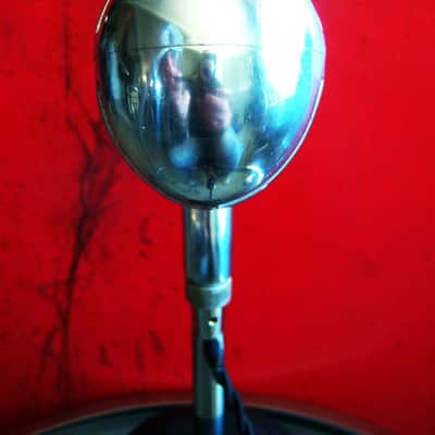 Vintage 1950's Electro-Voice 950 Cardax Crystal Microphone w cable mod LED light lamp # 1 image 6