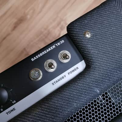 Fender Bassbreaker 18/30 Tube Amp Combo - 140 Watt, Grey, Used image 9