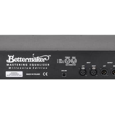 Bettermaker MASTERING EQUALIZER MILLENNIUM EDITION 2025 Black (Last in Stock!) image 5