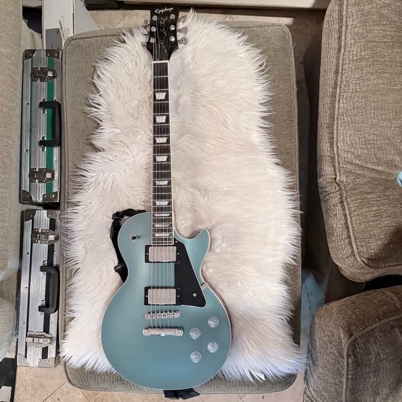 Epiphone Les Paul Modern 2020 - 2025 - Faded Pelham Blue image 1