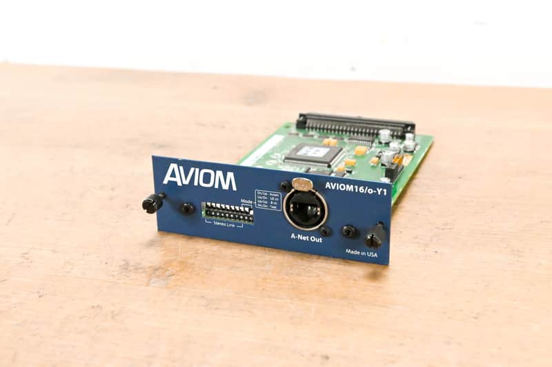 Aviom 16/o-Y1 A-Net Card for Yamaha Digital Products CG013P8 image 1