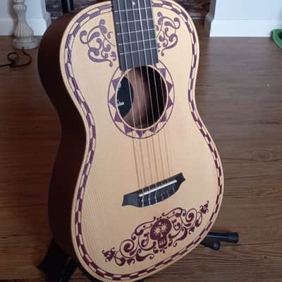 Cordoba x Coco Mini Spruce Classical Guitar, Custom Engraved Design, Comes w/ Official Strap & Gig Bag image 1
