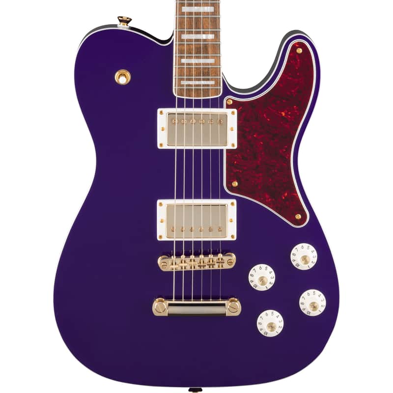 Squier Limited Edition Paranormal Troublemaker Telecaster Deluxe Purple Metallic image 1