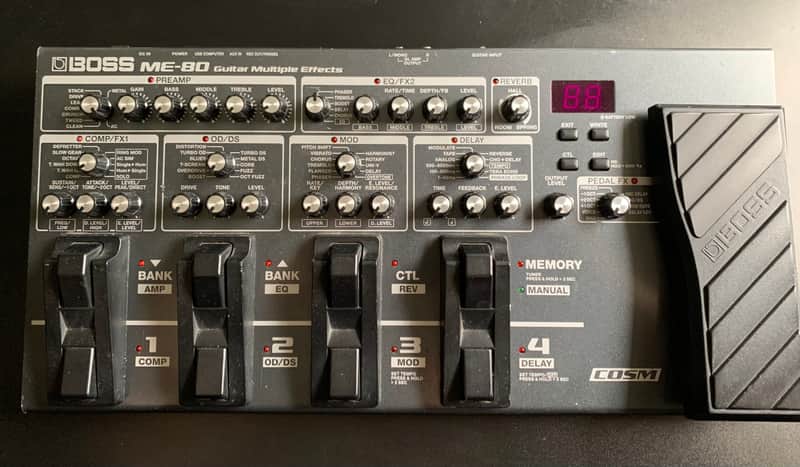 Boss ME-80 Multi-Effect Unit 2014 - Present - Carbon image 1