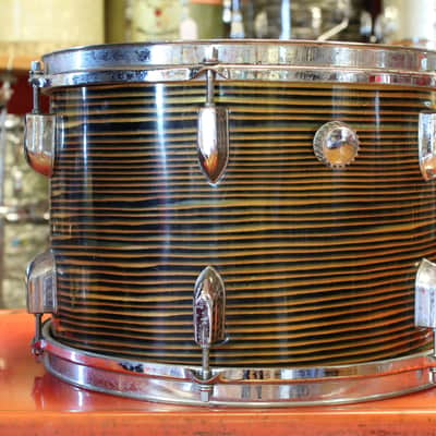 1960's Tempro 9"x13" Tom Tom in Yellow Strata image 4
