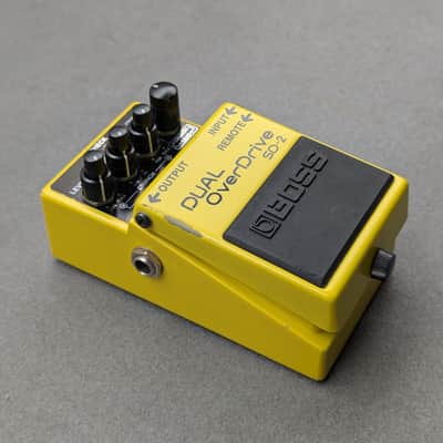 Boss SD-2 Dual OverDrive (Silver Label) 1993 - 1998 - Yellow image 3