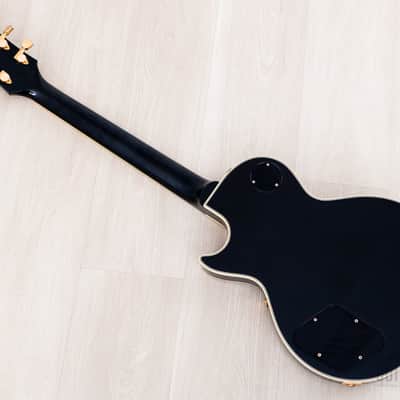 1989 Orville by Gibson Les Paul Custom LPC-EB Black Beauty w/ USA Bill Lawrence Humbuckers image 11