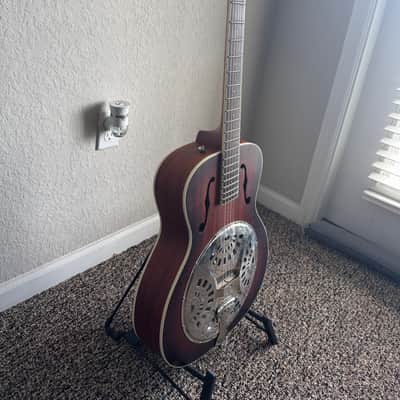 Fender Paramount PR-180E Resonator 2022 - Present Aged Cognac Burst image 2