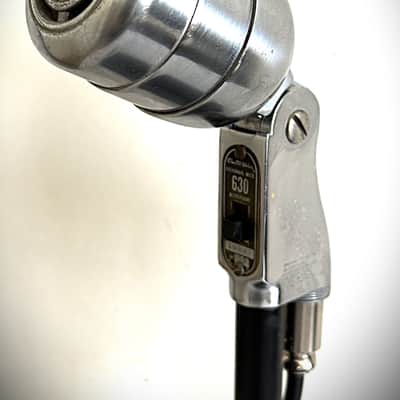Vintage 1960’s Electro Voice 630 Dynamic Microphone w/stand & cable-works! Hear image 5