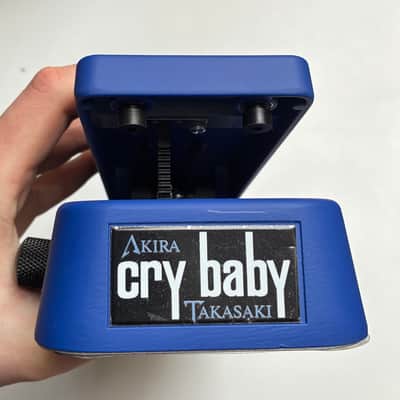 Dunlop AT95 Akira Takasaki Signature Cry Baby Fuzz Wah 2023 - Present - Blue image 5