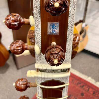 Radha Krishna Sharma Radha Krishna Sitar World String Instrument early 2000's - Natural image 9