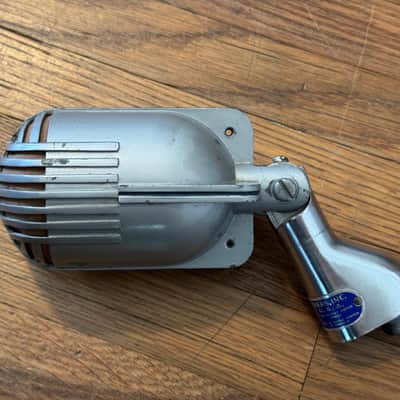 Vintage Shure 708A Dynamic Microphone + Cable Stratoliner "Zeppelin Mic” Working, Sounds Great! image 9