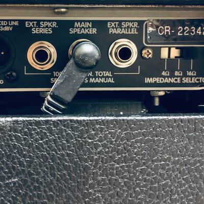 1998 Fender ‘94 Twin Amp “Evil Twin”, 2 Channel 100-Watt 2x12" Combo image 14