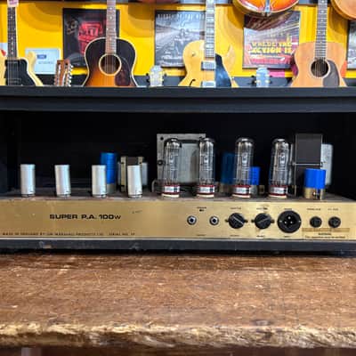 Marshall Super PA 100w Head 1972 image 9