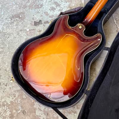 Yamaha SA-2000 Semi-Hollow 1977 - 1979 - Brown Sunburst original vintage MIJ Japan es335 image 12