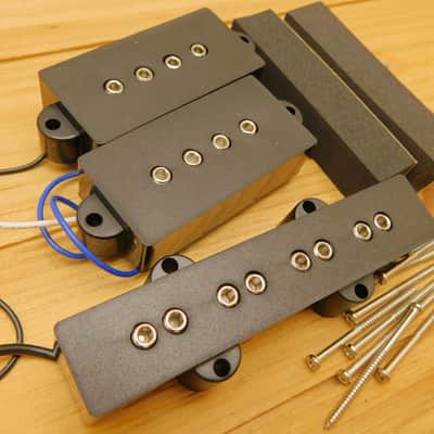G.M. PJ Bass Hex Pole Pickup Set image 5