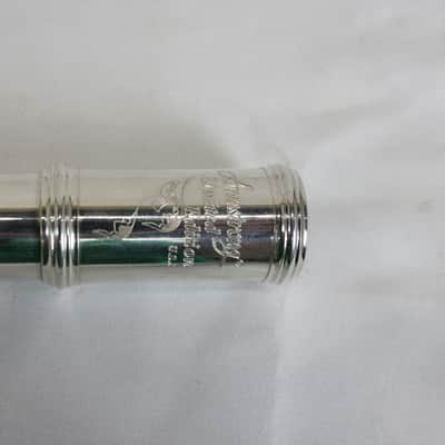 Armstrong Limited Edition USA Thin Wall P4 Open-Hole Flute w/ B Foot, Offset G - Sterling Silver image 6