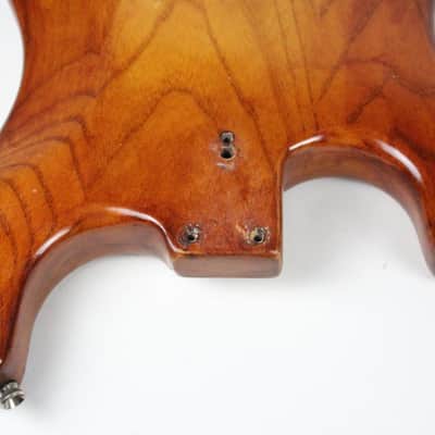 1978-1979 Vintage Fender Stratocaster 3-Bolt Ash Body Stripped 1970's Guitar image 10