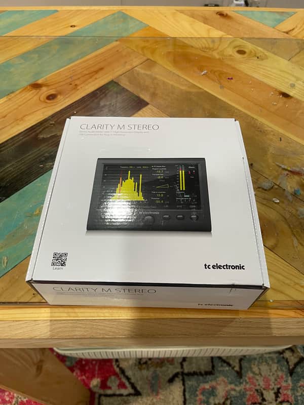 TC Electronic Clarity M Desktop Stereo/5.1 Audio Loudness Meter 2010s - Black image 1