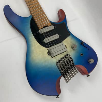 Ibanez QX54QM Blue Sphere Burst Matte BSM Q Series Quest Standard -NEW + GIG BAG - ACTUAL PICS IN AD image 11