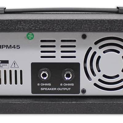 2) Rockville SPG88 8" 400w DJ PA Speakers 8-Ohm+Powered 4-Ch Mixer+Stands+Cables image 16