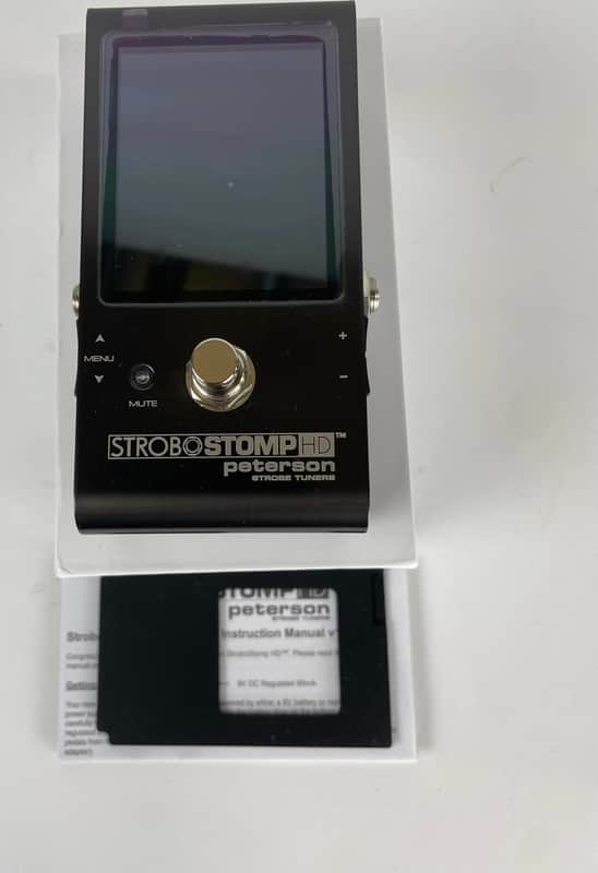 Peterson StroboStomp HD Tuner Pedal, Silver image 1