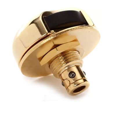 Super Locks - Gold-Plated Steel - Robust Design - Pair, Easy Attach-Detach Mechanics, pilot hole spec: 7/16" drill 1-1/2" deep image 3