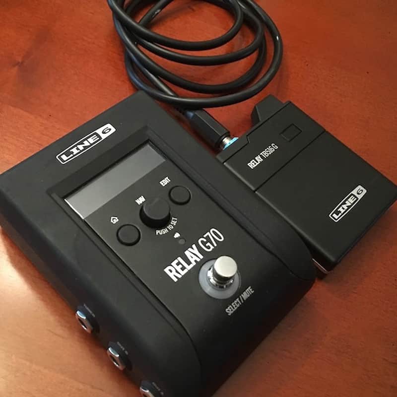 Line 6 Relay G70 Guitar Wireless System Black | Reverb