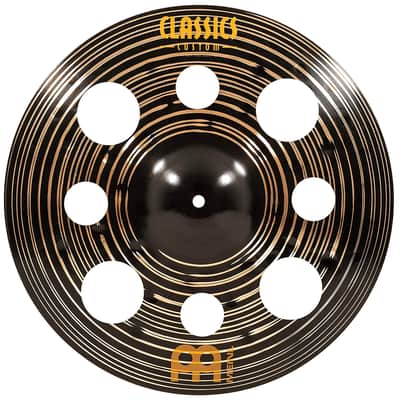 Meinl 16" Classics Custom Dark Trash Stack Cymbals (Pair) 2019