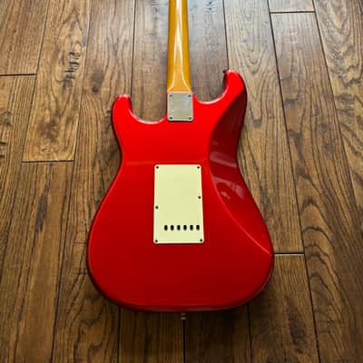 1994 Fender ST-57 Stratocaster ‘57 Reissue K-644 Electric Guitar Candy Apple Red MIJ Japan image 3
