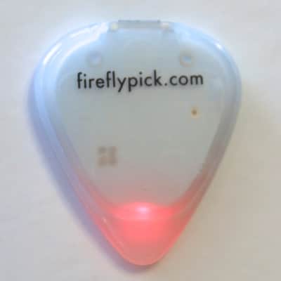Capacitron Firefly LED Guitar Pick - Classic [Red] image 2