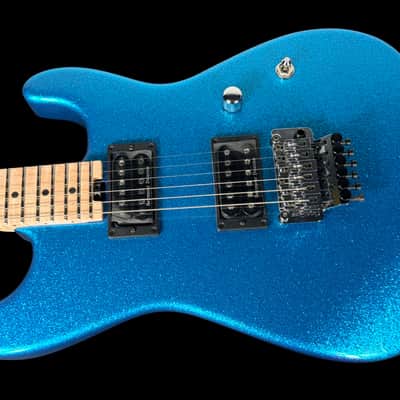 2024 Charvel Custom Shop USA San Dimas 2H with Floyd Rose ~ Red Sparkle image 2