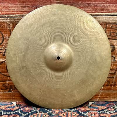 14" Zildjian A 1940s-1950s Trans Stamp Hi-Hat Cymbal Pair 762g/788g *Video Demo* image 6