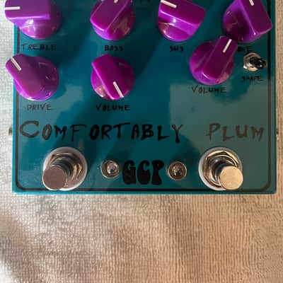 Green Carrot Pedals Comfortably Plum Muff Fuzz and Power Boost image 1