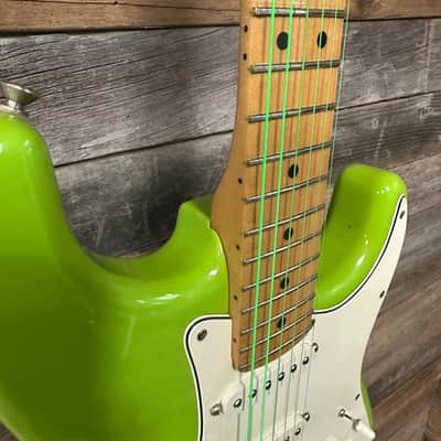 Fender Alien Green Mexican Stratocaster image 6