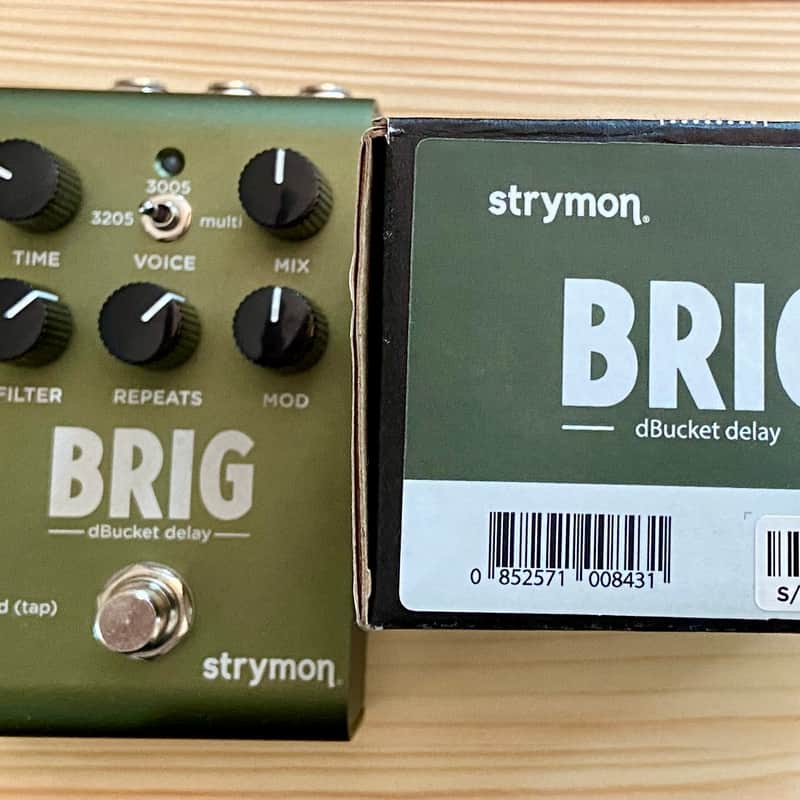 ~2023 Strymon Brig dBucket Delay Green