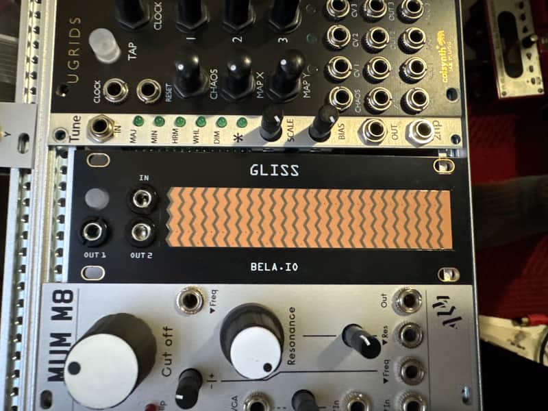 Bela Gliss 1U Eurorack Controller and Sequencer Module image 1